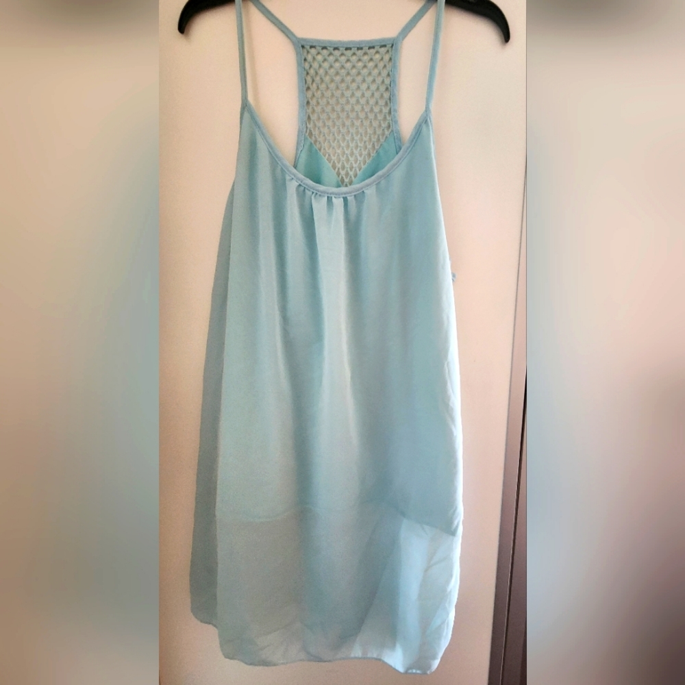 Wish baby blue sheer dress 🩵
